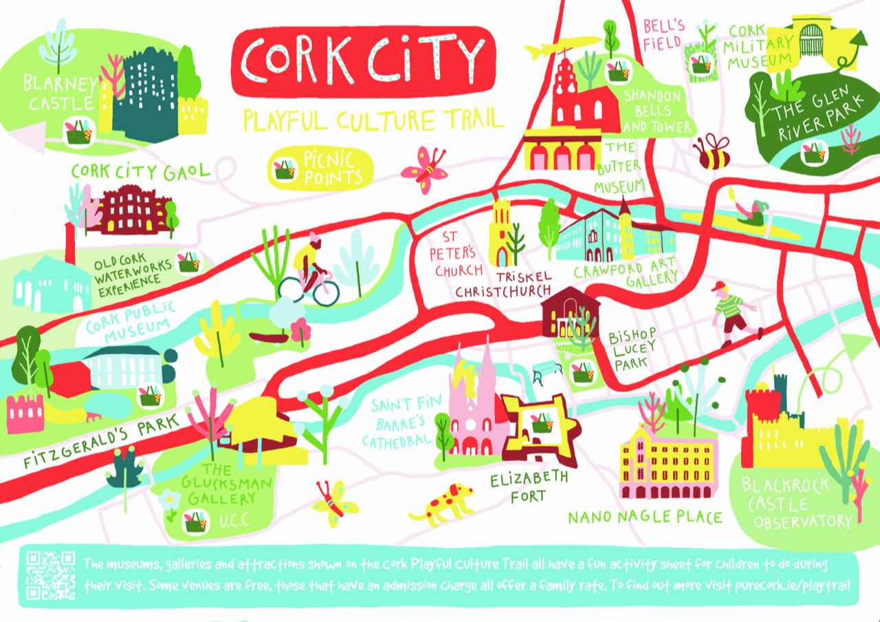 Map of Playful Culture Trail